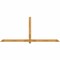 Ekena Millwork Eugene Rough Sawn Timber Gable Bracket, Western Red Cedar, 108"W x 45"H x 4"D x 4"F, 10/12 Pitch GBW108X45X0404EUG00RWR - alternate 1